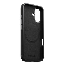 Laden Sie das Bild in den Galerie-Viewer, product_closeup|NOMAD Schutzhülle für das Apple iPhone 16 in Schwarz, Echtleder
