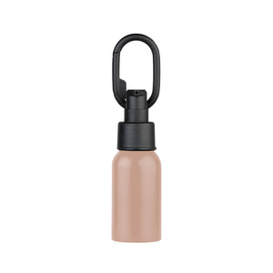 Orbitkey Desinfektionsspender Pumpflasche, Rosa/Blush, nachfüllbar, mit Clip