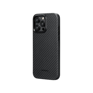 Pitaka iPhone 15 Pro MagEZ Case Pro 4, 1500D Black/Grey (Twill)