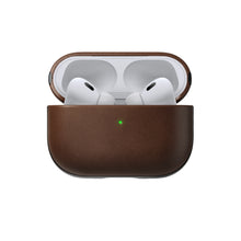 Load image into Gallery viewer, product_closeup|NOMAD Lederhülle für Apple AirPods Pro 2, Braun
