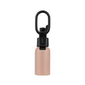 Orbitkey Desinfektionsspender Pumpflasche, Rosa/Blush, nachfüllbar, mit Clip