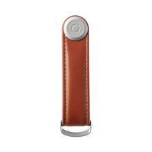 Load image into Gallery viewer, product_closeup|Schlüssel Organisator und Halter von Orbitkey, Premium Leder, Cognac
