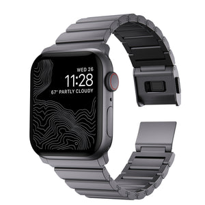 NOMAD Watch Aluminum Band, 45mm/49mm, Space Gray