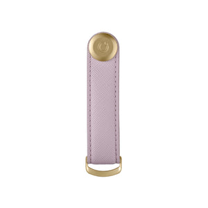 Orbitkey Schlüsselbund, Lilac, Saffiano Leder, für bis zu 7 Schlüssel