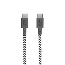 Load image into Gallery viewer, Native Union Fast GaN Charger PD 30W + USB-C Cable, White/Zebra
