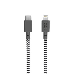 Native Union USB-C zu Lightning Kabel 1,2m Zebra