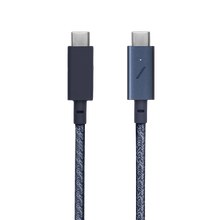 Laden Sie das Bild in den Galerie-Viewer, product_closeup|USB-C Kabel, Blau, 100W, Native Union
